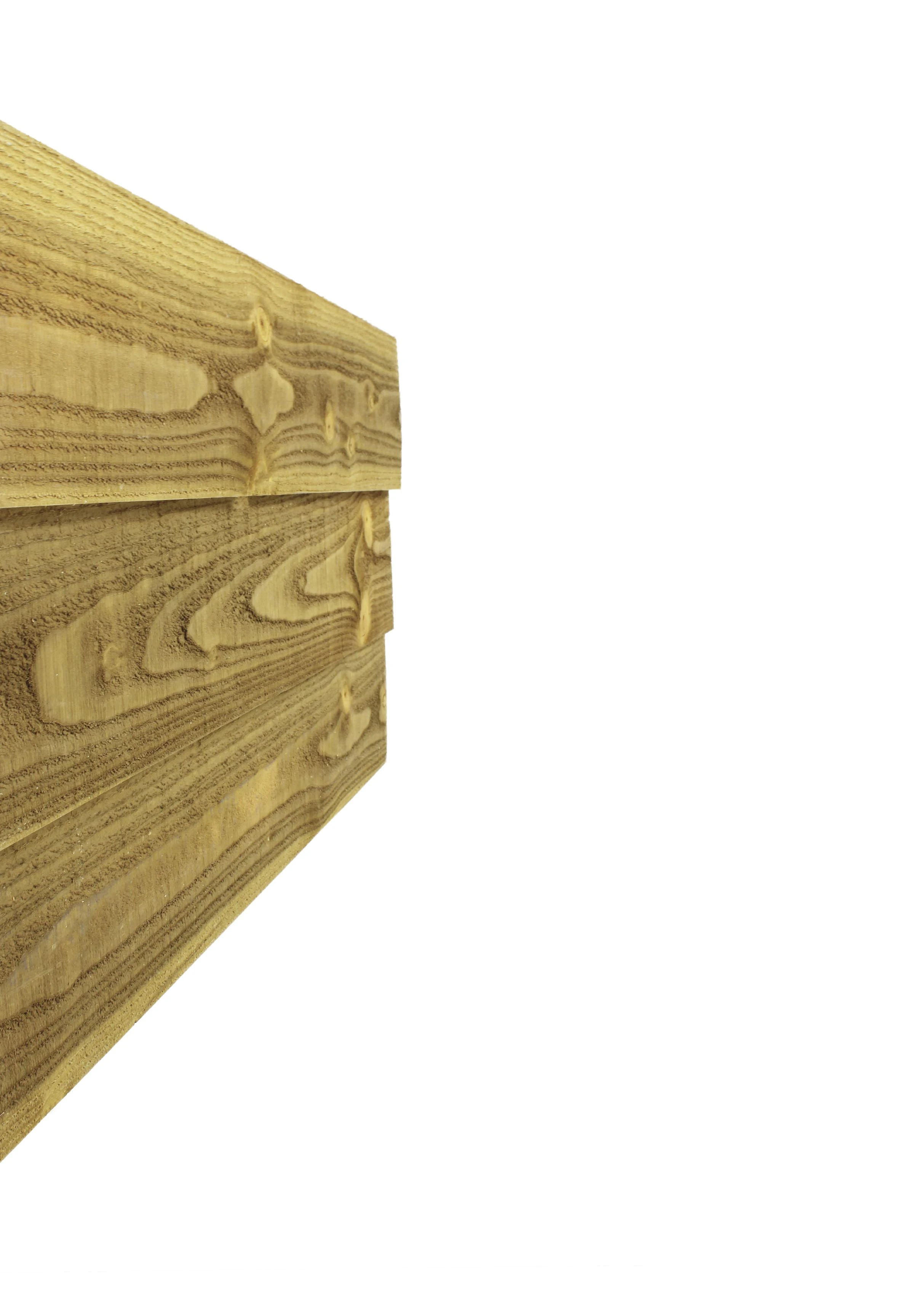 Douglas Zweeds Rabat 2.7 x 19.5 cm (27 x 195 mm) Groen Geïmpregneerd - Lengte 400 cm - Afbeelding 4